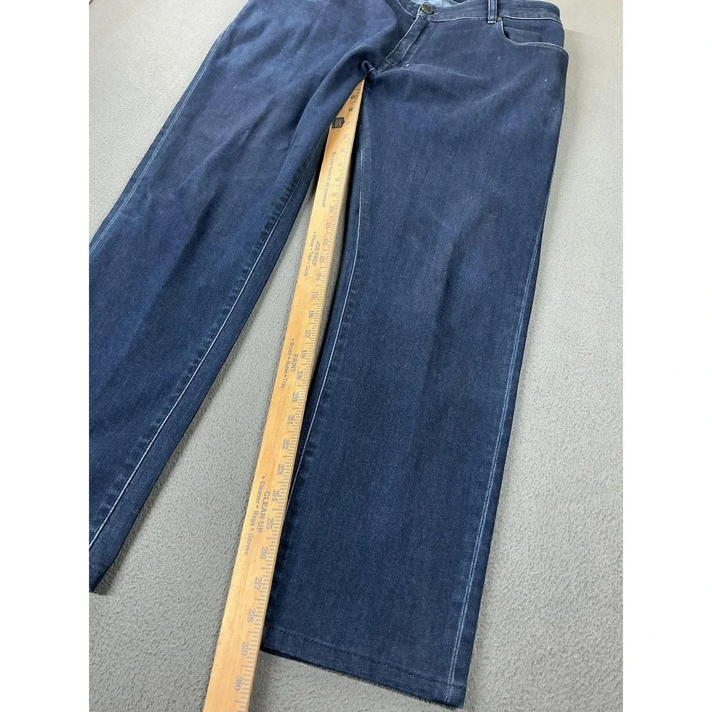 PT Torino Pants Mens 38x32 Blue Chino Regular Fit Stretch Denim Casual Italy